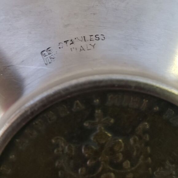 Queen Maria Anna Agusta Ferdinandi Italian Coin in Stainless Steel Tray - Picture 6 of 10